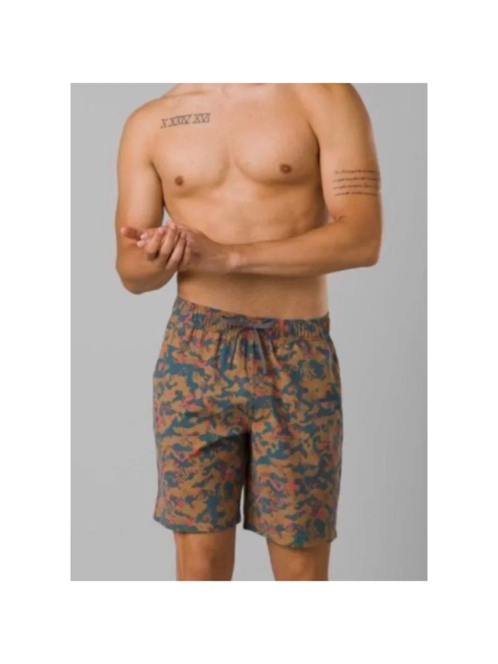 Prana Swim Shorts Mens XLarge Fresca Camo 8